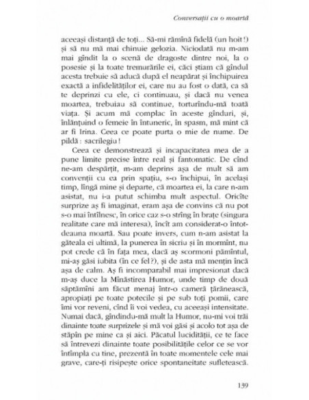 Conversații cu o moartă