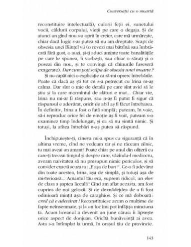 Conversații cu o moartă