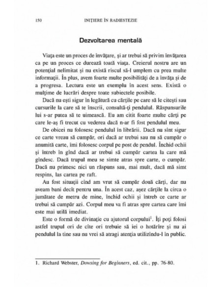 Iniţiere în radiestezie. Pendulul magic