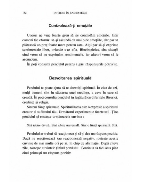 Iniţiere în radiestezie. Pendulul magic