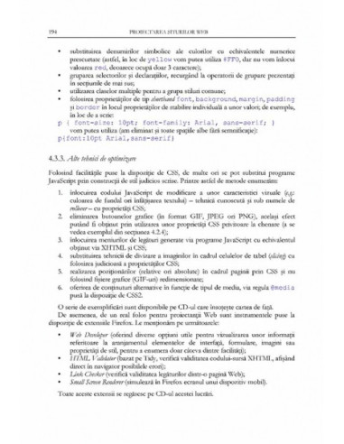 Proiectarea siturilor Web. Design și... Proiectarea siturilor Web. Design și...