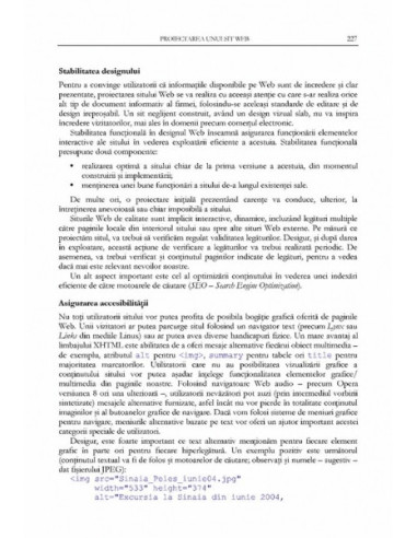 Proiectarea siturilor Web. Design și... Proiectarea siturilor Web. Design și...
