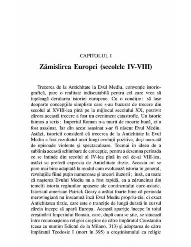 Evul Mediu și nașterea Europei