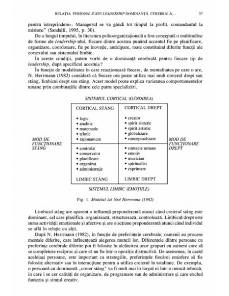 Revista de Psihologie Organizaţională. Vol. V,  Nr. 1/ 2005