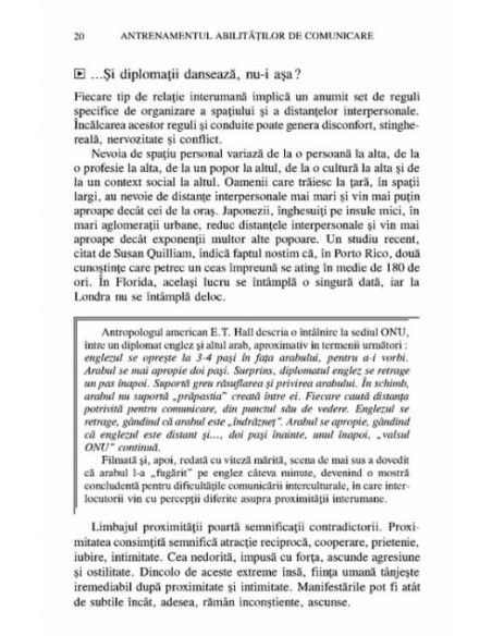 Antrenamentul abilităţilor de comunicare. Limbaje ascunse