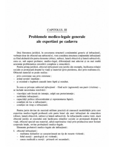 Medicină legală pentru jurişti Medicină legală pentru jurişti