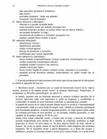 Medicină legală pentru jurişti