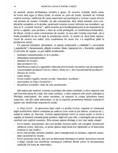 Medicină legală pentru jurişti
