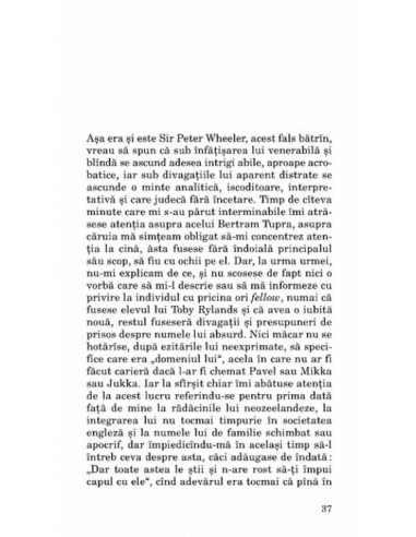 Chipul tău, mâine 1. Febră și lance Chipul tău, mâine 1. Febră și lance