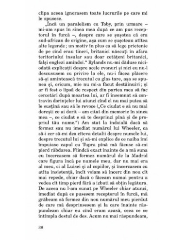 Chipul tău, mâine 1. Febră și lance Chipul tău, mâine 1. Febră și lance