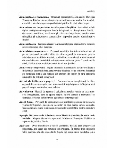 Concepte și expresii importante pentru aplicarea legislației fiscale din România