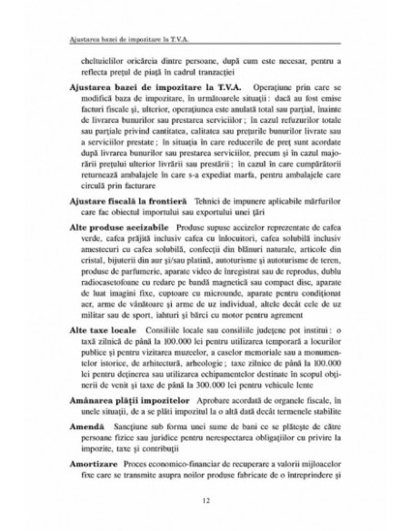 Concepte și expresii importante pentru aplicarea legislației fiscale din România