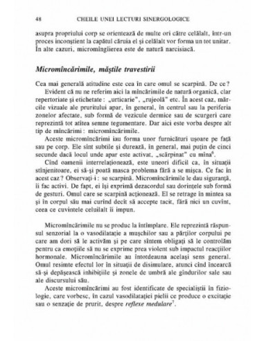 Sinergologia. De la limbajul trupului...