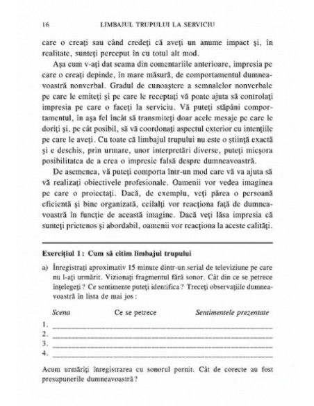 Limbajul trupului la serviciu