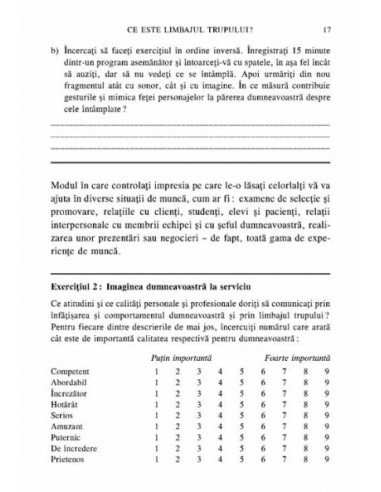 Limbajul trupului la serviciu