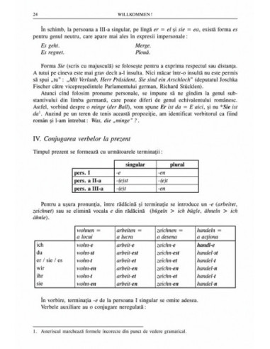 Willkommen! Manual de conversație în...