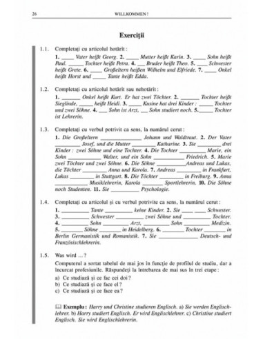 Willkommen! Manual de conversație în...