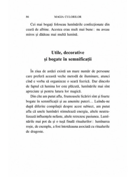 Magia culorilor. Iniţiere în cromoterapie