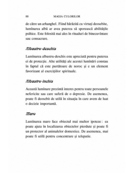 Magia culorilor. Iniţiere în cromoterapie