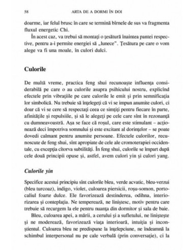 Arta de a dormi în doi Arta de a dormi în doi