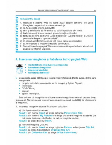 Informatică pentru clasa a VI-a....