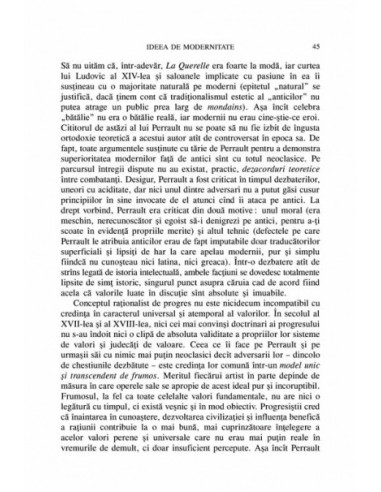 Cinci fețe ale modernității....