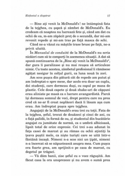 Elefantul a dispărut