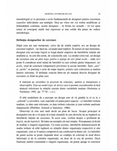 Studiul de caz. Designul, colectarea...