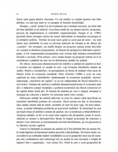 Studiul de caz. Designul, colectarea...