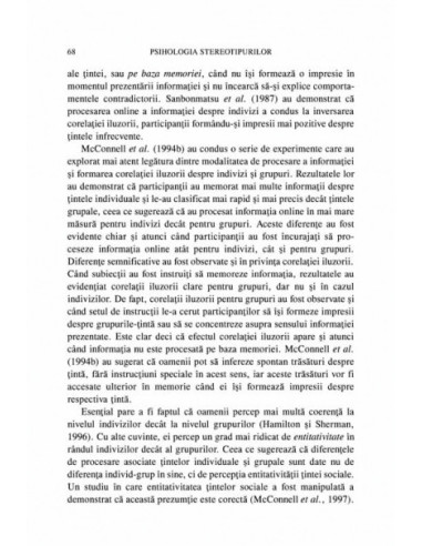 Psihologia stereotipurilor