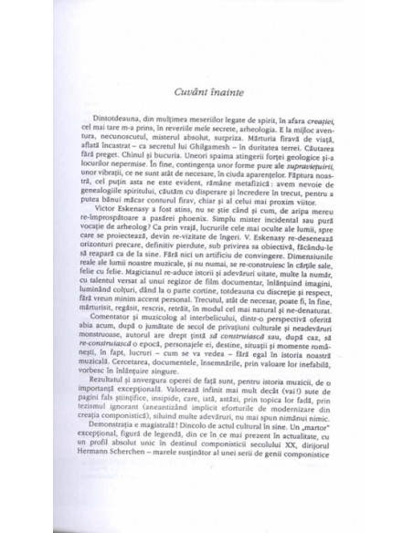Vieţile unui dirijor: Hermann Scherchen. Vol I: Memorii, vol II: Scherchen şi România