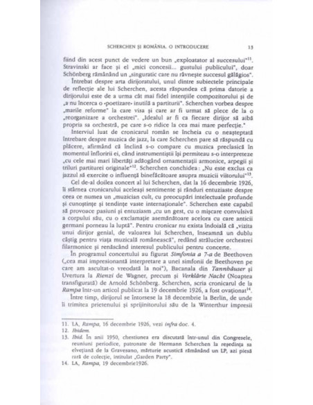 Vieţile unui dirijor: Hermann Scherchen. Vol I: Memorii, vol II: Scherchen şi România