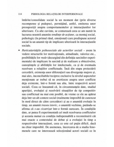 Psihologia relațiilor interpersonale.... Psihologia relațiilor interpersonale....
