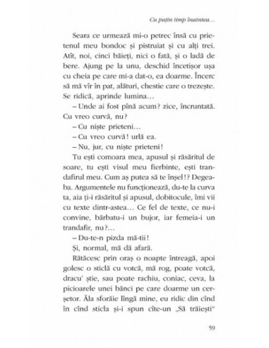 Cu puțin timp înaintea coborîrii... Cu puțin timp înaintea coborîrii...