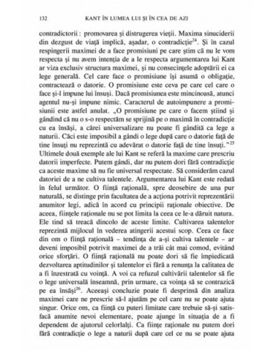 Kant în lumea lui şi în cea de azi....