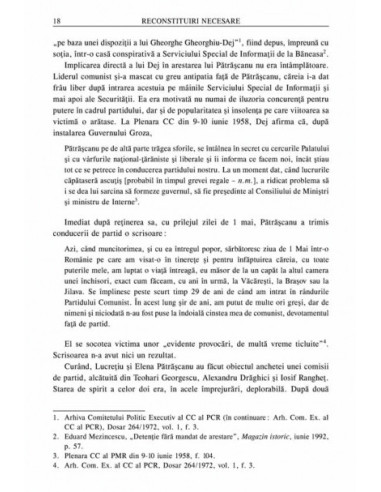 Reconstituiri necesare. Ședința din... Reconstituiri necesare. Ședința din...