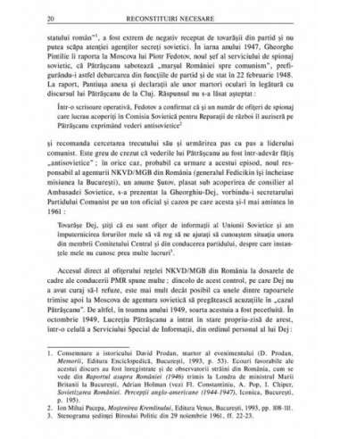 Reconstituiri necesare. Ședința din... Reconstituiri necesare. Ședința din...