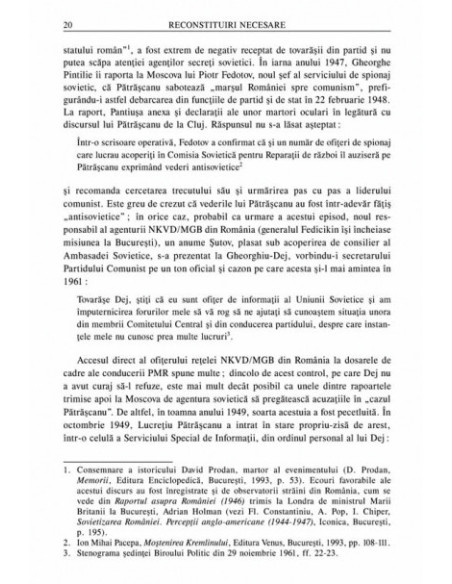 Reconstituiri necesare. Ședința din 27 iunie 1952 a Uniunilor de Creație din România