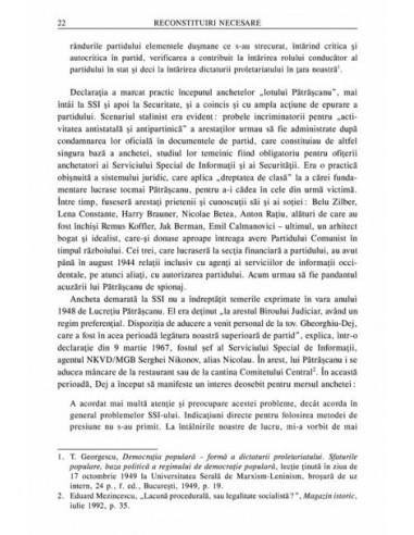 Reconstituiri necesare. Ședința din... Reconstituiri necesare. Ședința din...