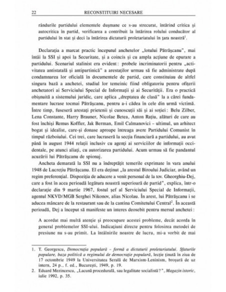 Reconstituiri necesare. Ședința din 27 iunie 1952 a Uniunilor de Creație din România