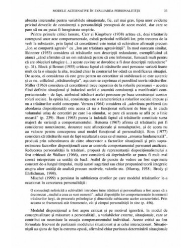 Evaluarea personalității. Modele...