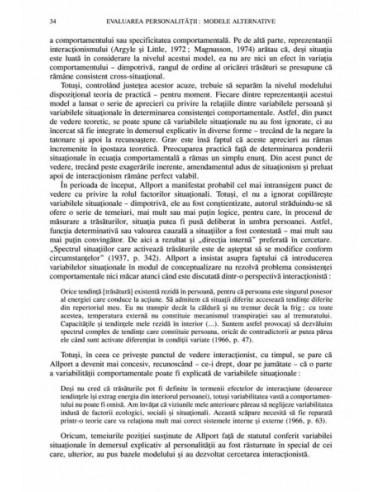 Evaluarea personalității. Modele...