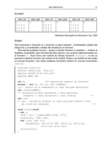 Programarea în limbajul C/C++ pentru liceu. Volumul al II-lea: Metode și tehnici de programare