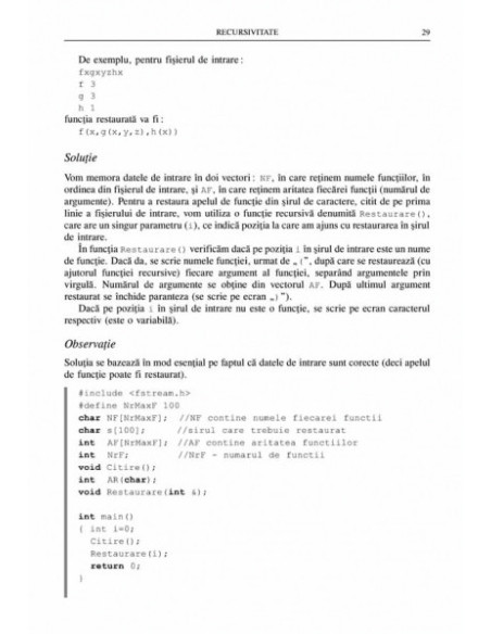 Programarea în limbajul C/C++ pentru liceu. Volumul al II-lea: Metode și tehnici de programare