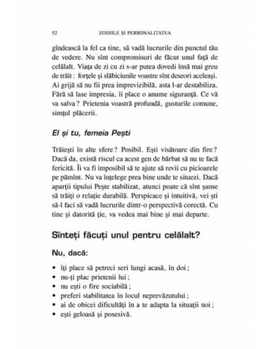 Zodiile şi personalitatea. Ţi-ai... Zodiile şi personalitatea. Ţi-ai...