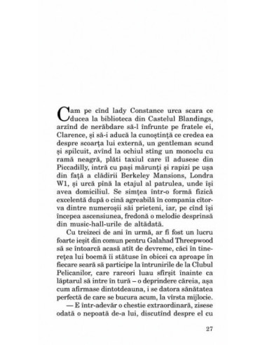 Un Pelican la Castelul Blandings