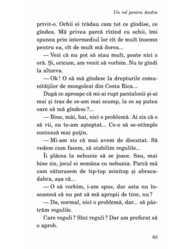 Un rol pentru Andra Un rol pentru Andra