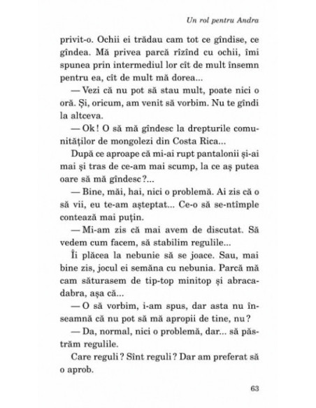 Un rol pentru Andra