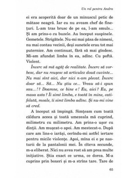 Un rol pentru Andra