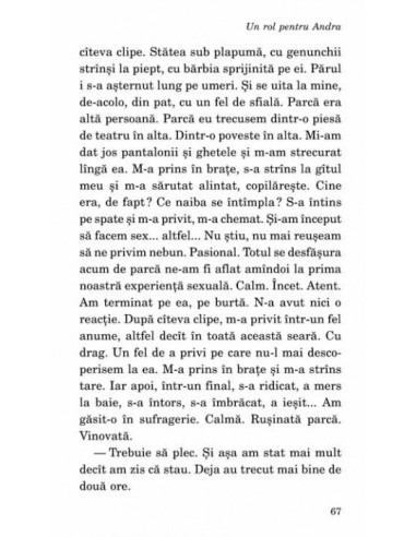 Un rol pentru Andra Un rol pentru Andra